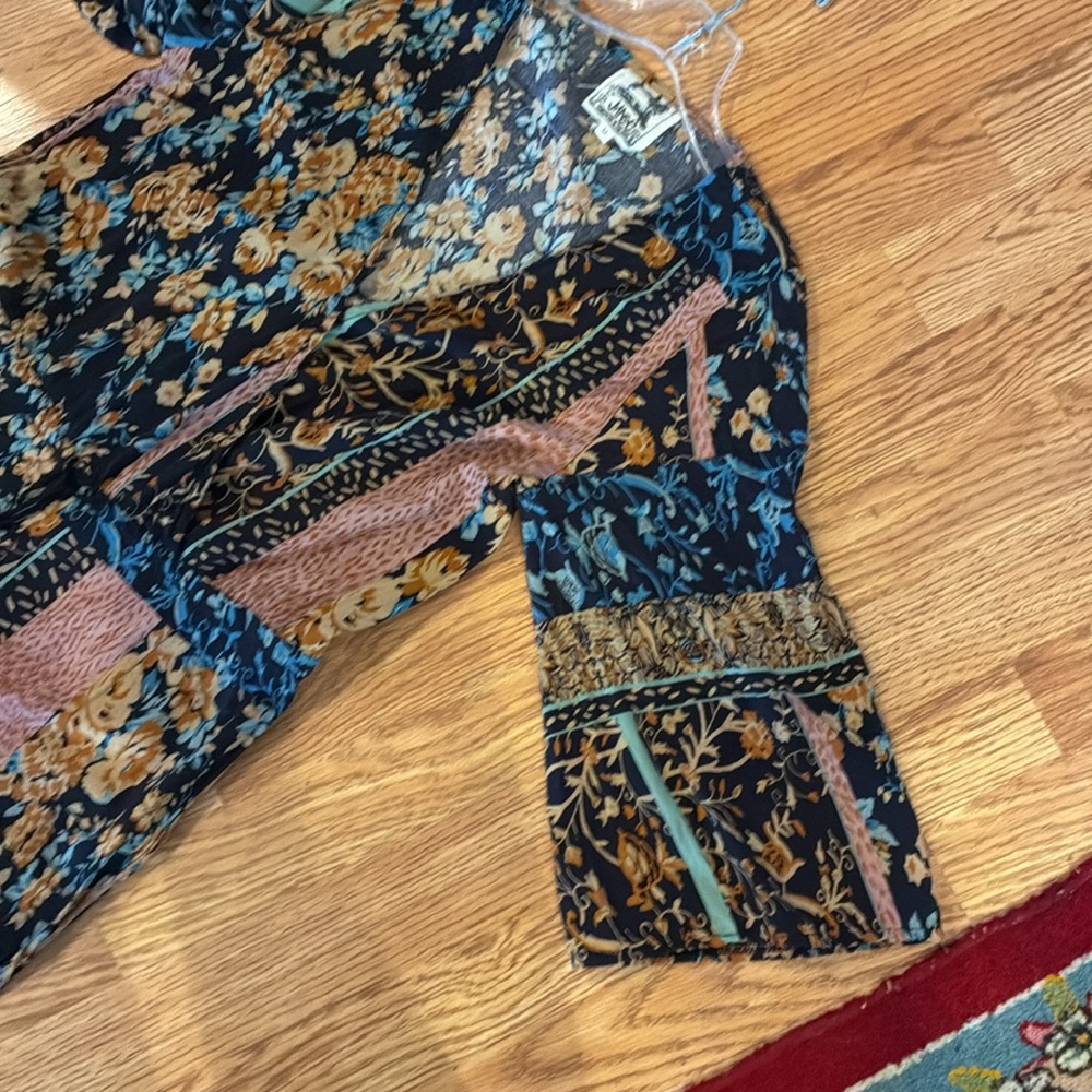 Jaase Patchwork Jumpsuit Size M - image 6